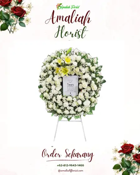 Krans Bunga Duka Cikulak